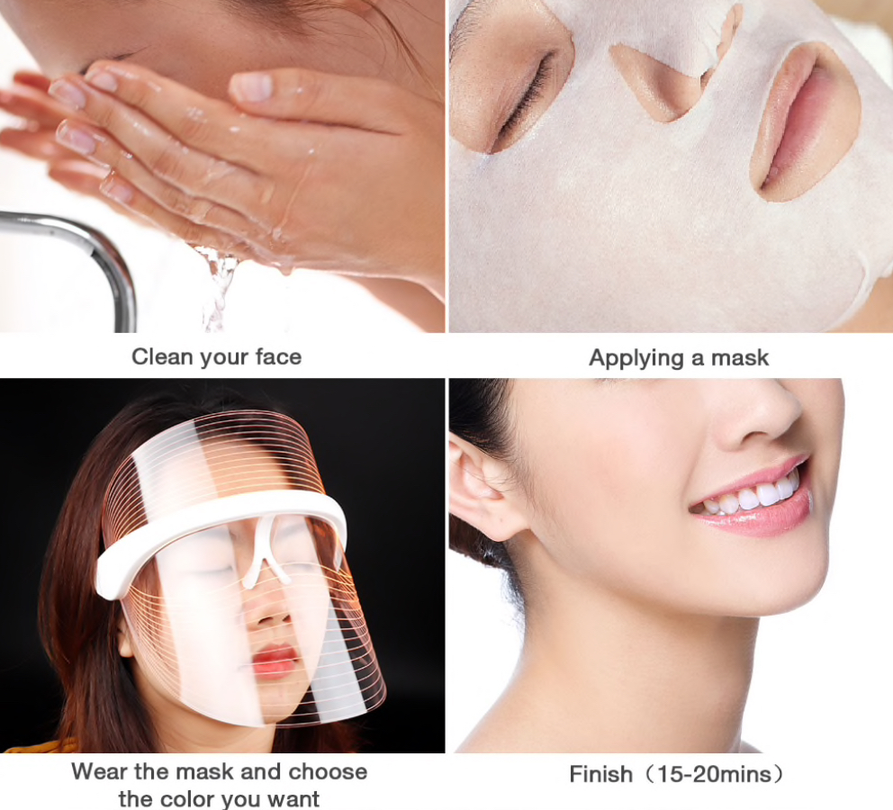 Invaincu 7-in-1 Light Therapy Mask